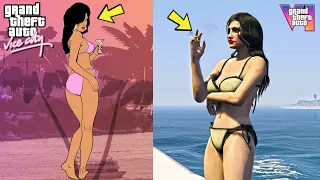 Secret Loading Screen Girl From GTA Vice City in GTA 6?(GTA VI Easter Eggs!)