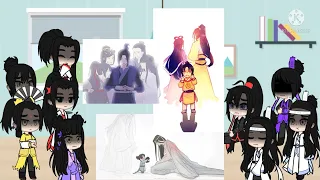 past mdzs/the untamed react to future part 7/9 ( part 1/2 )