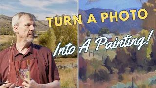 Improving Your Photo Reference for Your Landscape Painting