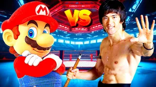 Bruce Lee vs. Super Mario - EA Sports UFC 4