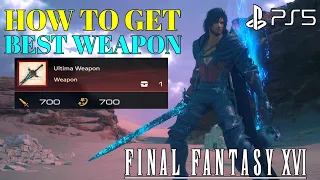 How to Get Ultima Weapon Final Fantasy 16 Ultima Weapon | Final Fantasy XVI Ultima Weapon (FF16)