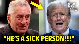 FED UP Robert De Niro delivers KNOCKOUT BLOW to Trump in Most Brutal Takedown Yet
