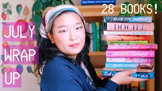 Books I read in July! 28 books :)