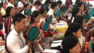 H.H Dungsey Garab Rinpoche | Full Medium Length Krodikali Chod Practice NYC, 2019. Part 1/2