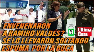 SE LLEVAN A RAMIRO VALDÉS DIRECTO PARA LA AMBULANCIA Y SIN CONCIENCIA!!!