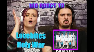 LOVEBITES - Holy War (First Time Couples React)