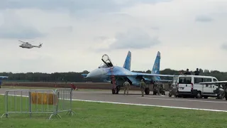 SU-27 UAF start up