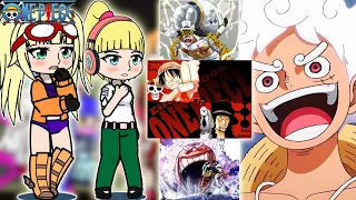 One piece Yonko children react to Luffy | Part 2 | 👒 Onepiece | GachaClub