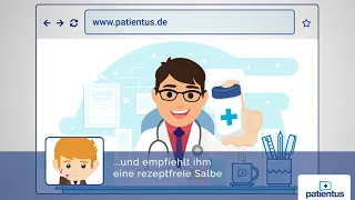 Das ist die Patientus Videosprechstunde!