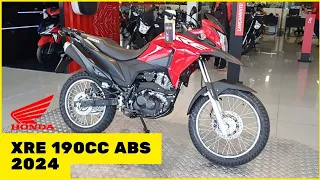 NOVA XRE 190CC VERMELHA 2024