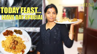 திடீர்னு இப்படி சாப்பிடனுனு ஆசை வந்துடுச்சு .... SPECIAL BREAKFAST/NON VEG LUNCH  COMBO/JENI