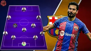 Barcelona Predicted Starting Lineup Next Season 23/24 With Ilkay Gündogan🔥😱