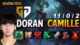 GEN Doran CAMILLE vs FIORA Top - Patch 13.17 KR Ranked