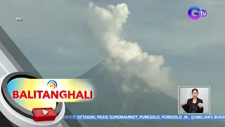 Alerto sa Bulkang Mayon, ibinaba ng PHIVOLCS sa Level 2 | BT