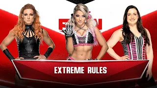 FULL MATCH - Becky Lynch Vs. Alexa Bliss Vs Nikki Cross - Extreme Rules