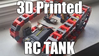 3D Printed RC Tank