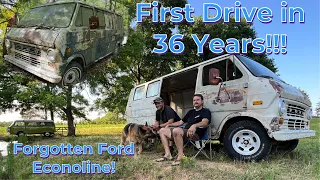 Parked in the Woods 36 Years Ago! Will this V8 Ford Econoline Run Again?!