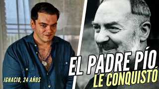 SIN RODEOS 18: EL PADRE PÍO LE CONQUISTÓ. El testimonio de un joven de 24 años con este gran santo.