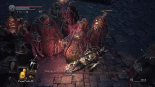DARK SOULS 3 SL1 ng+5 Deacons of the deep Soul level one challenge