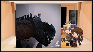 hiccup's kids react {httyd}