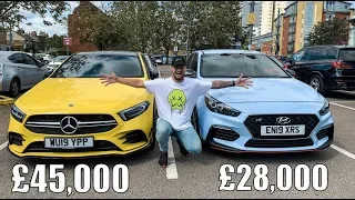 £28,000 HYUNDAI I30N VS £45,000 MERCEDES-AMG A35: HEAD TO HEAD