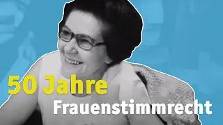 50 Jahre Frauenstimmrecht