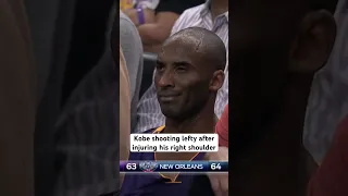 When Kobe hit a lefty turnaround after his right rotator cuff injury 🐍