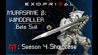 EXOPRIMAL || MURASAME β: WINDCALLER | Beta Suit​​ - Gameplay Showcase