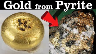 How To Get Gold from Pyrite (Iron Sulfide) #ask Jeff Williams