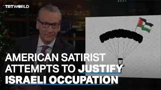 American satirist Bill Maher justifies ethnic cleansing of Palestinians