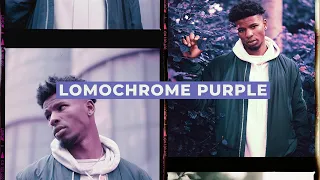 Shooting Portraits on Lomochrome Purple & Mamiya RZ67