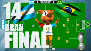 ¡GRAN FINAL! Mini Copa América 2020 Final de infarto