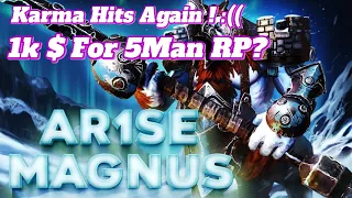 Ar1se - Best Magnus Plays From Ez Win To 322 Skiter Drow Wisper Mars Dota 2 Highlights!