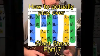 How to actually play over Giant Steps Part 7 (Messiaen modes)