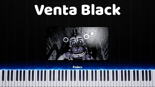 Venta Black - Piano tutorial