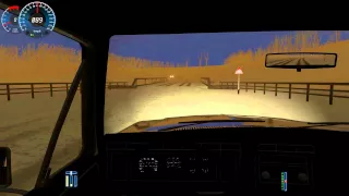 City Car Driving 1.3.3 Ford Bronco Snow | Night Cruise [G27]