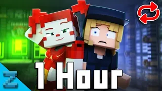 1 HOUR "Don't Come Crying" | FNAF SL Minecraft Animated Music Video