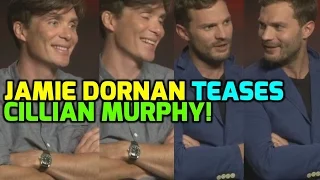 Anthropoid: Jamie Dornan teases Cilllian Murphy about the Dunkirk movie!