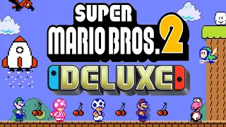 Super Mario Maker 2: Super Mario Bros. 2 (FULL GAME) (Super World)