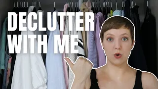 Decluttering my Wardrobe ♻️ Kleiderschrank ausmisten in der #NoBuyChallenge