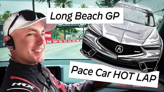 Pro Driver - Hot Lap at Long Beach GP in Pace Car