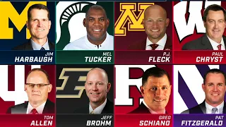 Week 4 Coaches Pressers: Harbaugh, Tucker, Fleck & More | Big Ten Football