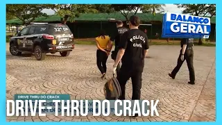 Polícia Civil faz operação contra grupo que fazia drive-thru de drogas na Torre de TV