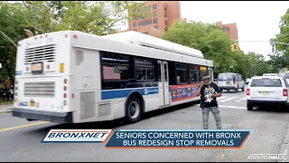 Seniors Concerned with Bronx Bus Redesign Stop Removals