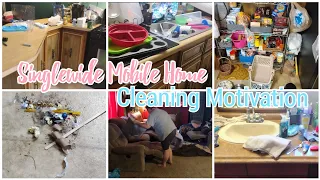 WHOLE Single Wide Mobile Home Clean With Me