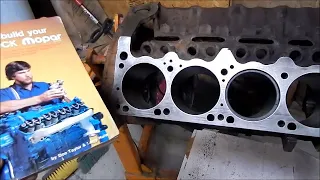 Mopar 340 engine build . Episode 1.  "By The Numbers"