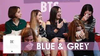 BTS (방탄소년단) - 'Blue & Grey' (가사) Lyrics | Spanish college students REACTION (ENG SUB)