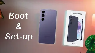 How to Unbox & Setup Samsung Galaxy A55 | Samsung A55 New Phone Setup Guide