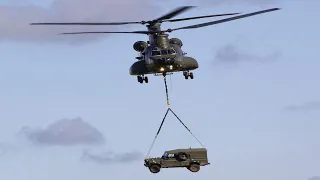 🚁 Boeing CH-47 Chinook Helicopter : Amazing Moments Ever 😲