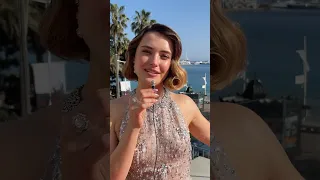 Katherine Langford with L’Oréal Paris at Cannes film festival